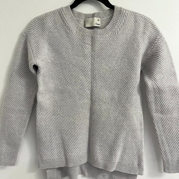Wilfred Free Isabelli Sweater - Light Grey - Picture 1 of 4